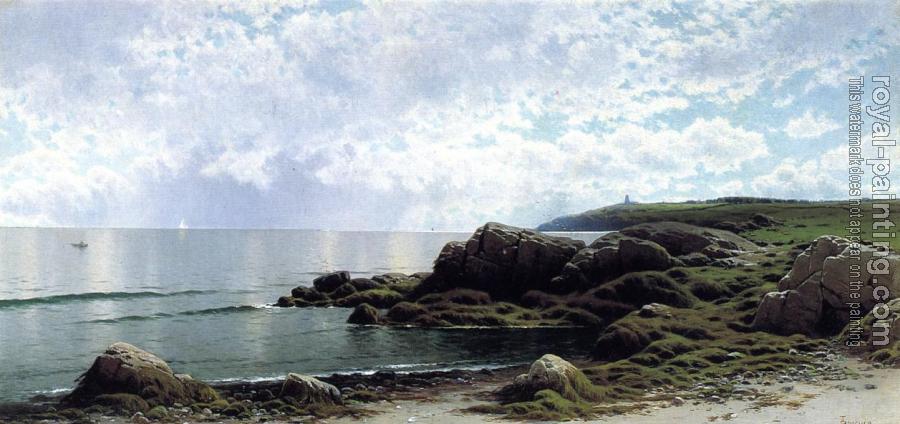 Alfred Thompson Bricher : Low Tide at Swallow Tail Cove